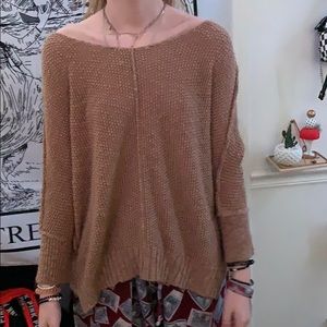 Light brown sweater